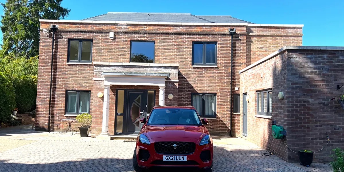 Project 1 after Silicone render & external wall insulation